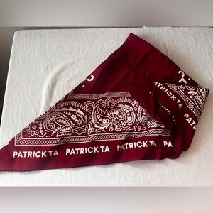 Patrick Ta Red Bandana limited edition